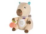 Kuscheltier FEHN "Capybara Clara, Nachtlicht Capybara", beige (beige, braun), Plüschfiguren, KinderB:10,5cm H:20cm T:11,6cm, Plüsch, Kuscheltier, mit Licht, B:10,5cm H:20cm T:11,6cm