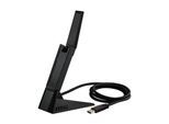 MSI Netzwerk-Switch "AX E5400 WiFi USB Stick", schwarz, B:3cm H:10,2cm T:1,9cm, Netzwerk-Switches, Netzwerk-Switch