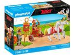Konstruktions-Spielset PLAYMOBIL "Römischer Streitwagen (71543), Asterix", bunt, Spielbausteine, Kinder, Kunststoff, Konstruktions-Spielset, Made in Europe