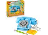 Konstruktionsspielsteine LEGO "Retro-Telefon (31174), LEGO Creator", blau (bunt), Spielbausteine, Kinder, Kunststoff, Konstruktionsspielsteine, Made in Europe
