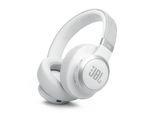 JBL Over-Ear-Kopfhörer "LIVE 770NC mit JBL Signature Sound und Surround Sound", weiß, B:7,6cm H:9,3cm T:2,7cm, Kopfhörer, Kabelloser Over-Ear-Kopfhörer mit True Adaptive Noise Cancelling, Over-Ear-Kopfhörer