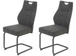 HELA "Linda S Schwingstuhl" (Set) 2 Stk.mit Taschenfederkern Sitz, mit 140KG belastbar, Freischwinger