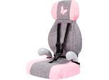 Puppen Autositz BAYER "Deluxe", rosa (grau mit schmetterling), Puppenausstattungen, KinderB:21cm H:40cm T:25cm, Puppen Autositz, B:21cm H:40cm T:25cm