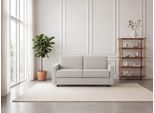 Schlafsofa OTTO HOME "Perrick, Schlaf-Couch, Breite Liegefl. 140 oder 160x200 cm", beige (natur), B:186cm H:85cm T:96cm, 100% Polyester, Sofas, Schlafsofa, Sofa und Bett in einem, Bonell- oder Taschenferderkern, FSC