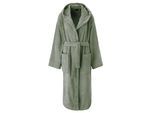 Unisex-Bademantel BRUNO BANANI "Robby, ideal für Sauna & Spa, Standard, Premium und Überlänge" Gr. XXXL, grün (salbei), L:125cm, Walkfrottee, Hausmäntel, Unisex-Bademantel, Damen & Herren Bademäntel, Baumwolle, mit Taschen, Sauna, XS-3XL, Topseller