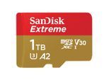 SANDISK Speicherkarte "microSDXC Extreme", rot (gold, rot), 1000 GB, Speicherkarten, Speicherkarte