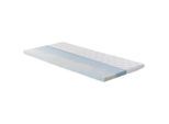 Mid.you , Weiß , Textil , Füllung: Polyester, Fleece, Vlies , 90x200 cm , Bezug abnehmbar/waschbar, Ober- und Unterseite versteppt, für Hausstauballergiker geeignet, optimale Belüftung, für verstellbare Lattenroste geeignet, schadstoffgeprüft, mit Gummiband, alternative Größen erhältlich ,
