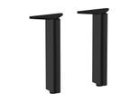 hansgrohe Xelu Q Möbelfüße 54145670 175x60mm, 2 Stück, mattschwarz