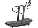 Laufband HALF HUMAN "Curved Laufband", schwarz, Laufbänder, ohne Unterlegmatte, Laufband, bis max. 40 km/h, 150 kg max. Benutzergewicht, B:81cm H:165cm L:185cm