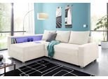 COLLECTION AB "Relax L-Form, B: 223 cm" Schlaffunktion, Bettkasten, Regal & 1 Zierkissen, optional Licht