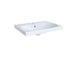 Geberit Acanto Waschtisch 500621018 65 x 48,2 cm, mit Hahnloch, mit Überlauf, weiß KeraTect