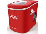 SALCO Eiswürfelmaschine "Coca-Cola SEB-14CC", rot, B:35,8cm H:24,2cm T:32,8cm, Eiswürfelbereiter, Eiswürfelmaschine