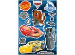Wandtattoo KOMAR "Cars3 - Größe 50 x 70 cm", bunt, B:50cm H:70cm, Folie, Wandtattoos, Wandtattoo, selbstklebend, Wandsticker, Kinderzimmer