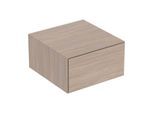 Geberit One Seitenschrank 505078005 45x24,5x47cm, 1 Schubladen, Eiche/Melamin Holzstruktur