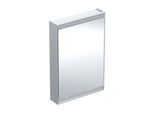 Geberit One Spiegelschrank 505811001 60x90x15cm, mit ComfortLight, 1 Tür, Anschlag rechts, Aluminium eloxiert