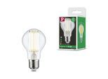 PAULMANN LED-Leuchtmittel "Efficient-Line Filament 230V LED Birne E27 1 St. 1055lm 5W 3000K Klar", Energieeffizienz: A, transparent, L:10,6cm Ø:6cm, Leuchtmittel, LED-Leuchtmittel