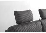 Sofa-Kopfstütze OTTO HOME "Summer", grau, B:50cm H:25cm T:12cm, Holzwerkstoff, Kopfstützen, Sofa-Kopfstütze