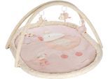 Baby Gym FEHN "feehnLAND, 3-D-Activity-Decke Vogel", rosa (rose, beige), Spielbögen, Baby, Baby Gym
