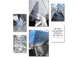 Wandbild OTTO HOME "Urban Cityscapes", farbe bild(er): blau, B:60cm H:45cm T:0,8cm, Holz, Leinwand, Bilder, Wandbild, als Poster oder Leinwandbilder Set