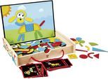 Spiel HAPE "Magnetische Kunstbox", bunt, Spiele, KinderB:30cm H:23cm T:6cm, Holz, Papier, Spiel, B:30cm H:23cm T:6cm