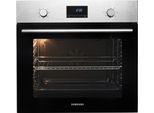 SAMSUNG Backofen "NV68A1140BS", Energieeffizienz: A, grau (silberfarben), B:59,5cm H:59,5cm T:57cm, Backöfen, Sauberkeit von ganz allein. Dank katalytischer Rückwand, Backofen