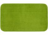 Gözze "Berlin" Höhe 7 mm rutschhemmend beschichtet fußbodenheizungsgeeignet Badteppich, Uni Farben, Cord Optik, waschbar
