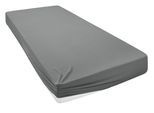 Spannbettlaken OTTO HOME "Physalis Basic und PREMIUM Qualität, 100% Baumwolle, Jersey und Biber", grau, B:200cm L:200cm, Biber, Obermaterial: 100% Baumwolle, Bettlaken, Spannbettlaken, Bettlaken für Matratzen bis 18 cm Höhe, Spannbetttuch, Laken