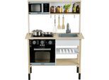 Spielküche KLEIN "Miele, midi II", bunt, Spielküchen, KinderB:70cm H:91cm T:30cm, MDF, Spielküche, mit Licht und Sound, B:70cm H:91cm T:30cm