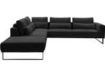 Musterring "JustB PM100 Federkern & Kaltschaum, bequem, Breite 308cm, L-Form" mit Sitztiefenverstellung und Kissen, mit Metallkufe, Maße 290x308 cm
