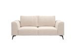 Mid.you , Creme , Textil , Füllung: Polyurethan (Pur), Silikon , 186x88x90 cm , Made in EU ,