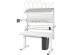 Rau Packtischsystem 06 Werktisch-Serie adlatus 300, B 2000 x T 1000 x H 720-1120 mm, Melamin-Platte, bis 300 kg