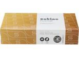 Satino Kosmetiktücher PureSoft, 2-lagig, mit Prägung, L 208 x B 203 mm, 100 % Recycling-Karton, soft beige, 100 Stück