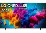 LG QNED-Fernseher "85QNED8MB6A", Energieeffizienz: E, schwarz, 85 ″, Fernseher, QNED-Fernseher