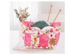 buttinette Näh-Set "Körbchen Blumen", bunt
