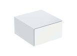 Geberit One Seitenschrank 505078001 45x24,5x47cm, 1 Schubladen, weiß/lackiert hochglänzend