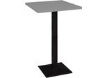 Mäusbacher "Big Bistro Metall" Quadrat-Säulengestell, eckige Platte BHT 70x105x70 cm