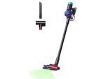 DYSON Akku-Hand-und Stielstaubsauger "Dyson V10 Konical™ Schwarz/Blau", schwarz, blau, B:25cm H:21cm T:116cm, Akkusauger, Akku-Hand-und Stielstaubsauger