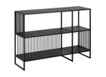 Mid.you Kommode , Schwarz , Metall, Holzwerkstoff , 2 Fächer , 120x83x35 cm , Kleinmöbel, Kommoden, Kommoden