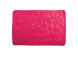 MSV , Pink , Textil , Uni , rechteckig , 50x80 cm ,