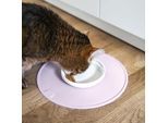LucyBalu CIRCLE Katzen Napfunterlage flieder