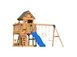 Ambia Garden , Anthrazit, Blau, Braun , Holz, Kunststoff , Zeder , 410x305x435 cm , EN 71, Europäischer Sicherheitsstandard, FSC 100% ,