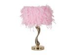 Mauro Ferretti , Goldfarben, Pink , Metall, Kunststoff , 25x47x25 cm ,