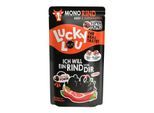 Lucky Lou Nassfutter Katze, Adult, SuperMono, Rind 16x125 g