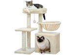 Pawz Road Kleiner Kratzbaum - 71,8 cm mit Hängematte