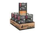 LIEBESGUT Hundefutter Bio-Lachs mit Bio-Banane und Bio-Pastinake