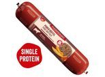 Fleischeslust Purer Büffel Alleinfutter Wurst Hund 6x800g