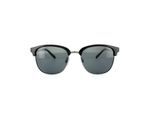 Polaroid Runde Unisex dunkel Ruthenium grau grau polarisierte Sonnenbrille