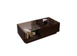 Okmyhome Couchtisch, Schwarz, Holzwerkstoff, Rechteckig, 50x33x100 cm, Wohnzimmer, Wohnzimmertische, Couchtische