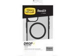 OTTERBOX Handyhülle "React für Apple iPhone 16", schwarz (schwarz, transparent), Smartphones, Hüllen, Backcover, Schutzhülle, Handyschutzhülle, Case, Schutzcase, stoßfest, Handyhülle