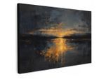 MuchoWow Leinwandbild, Anthrazit, Textil, Kiefer, Abstrakt, Rechteckig, 120x80 cm, gerahmt, Bilder und Zubehör, Wandbilder, Leinwandbilder